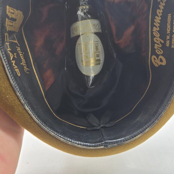 Triumph by Champ Bergerman's fedora hat unknown size - Picture 8 of 9